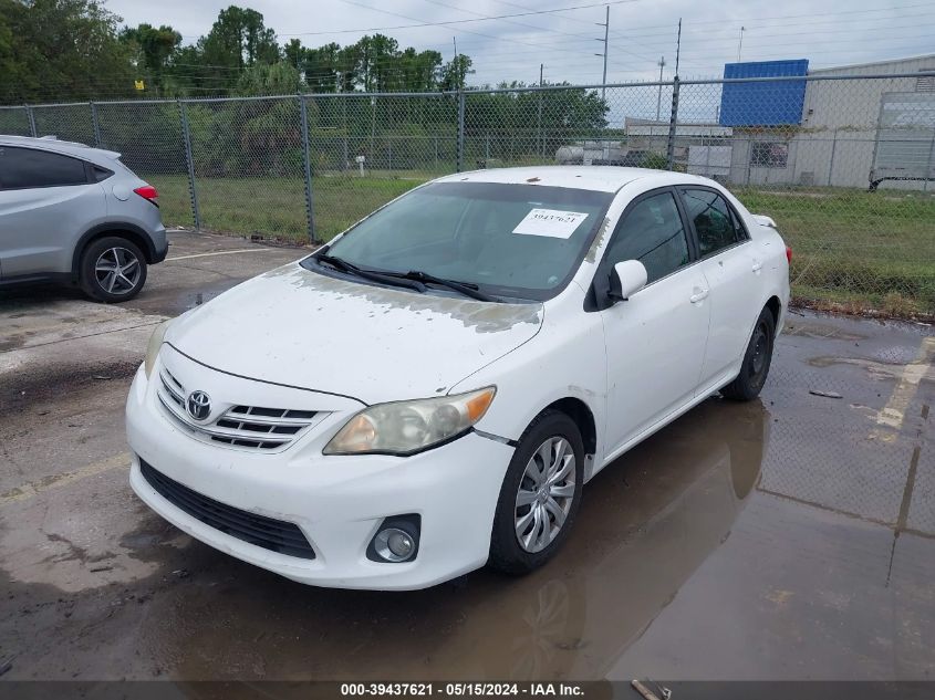 2013 Toyota Corolla Le VIN: 5YFBU4EE4DP116838 Lot: 39437621