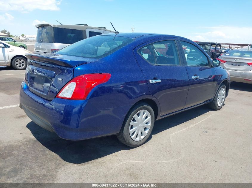 2019 Nissan Versa S/S Plus/Sv VIN: 3N1CN7AP4KL870135 Lot: 39437622