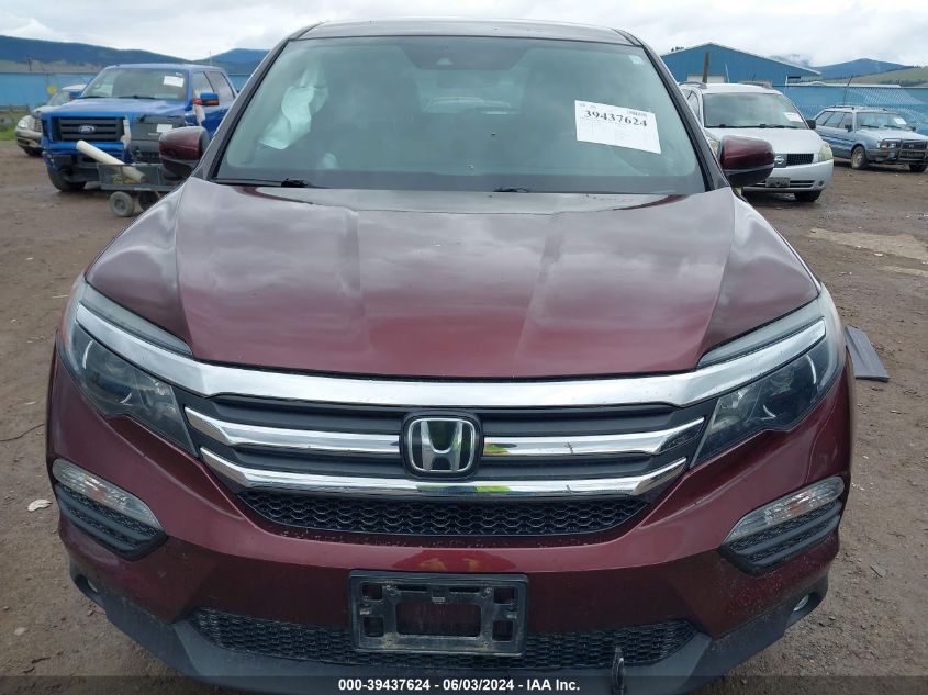 2018 Honda Pilot Ex VIN: 5FNYF6H42JB024699 Lot: 39437624