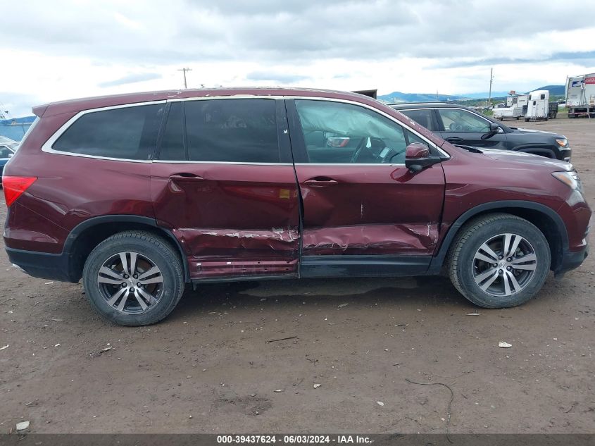 2018 Honda Pilot Ex VIN: 5FNYF6H42JB024699 Lot: 39437624