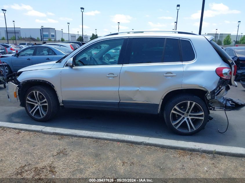 2017 Volkswagen Tiguan 2.0T Sel VIN: WVGVV7AX3HK030780 Lot: 39437626