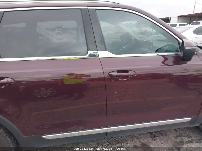 2020 Kia Telluride Ex VIN: 5XYP3DHC2LG010815 Lot: 39437634