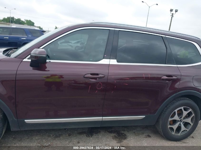 2020 Kia Telluride Ex VIN: 5XYP3DHC2LG010815 Lot: 39437634