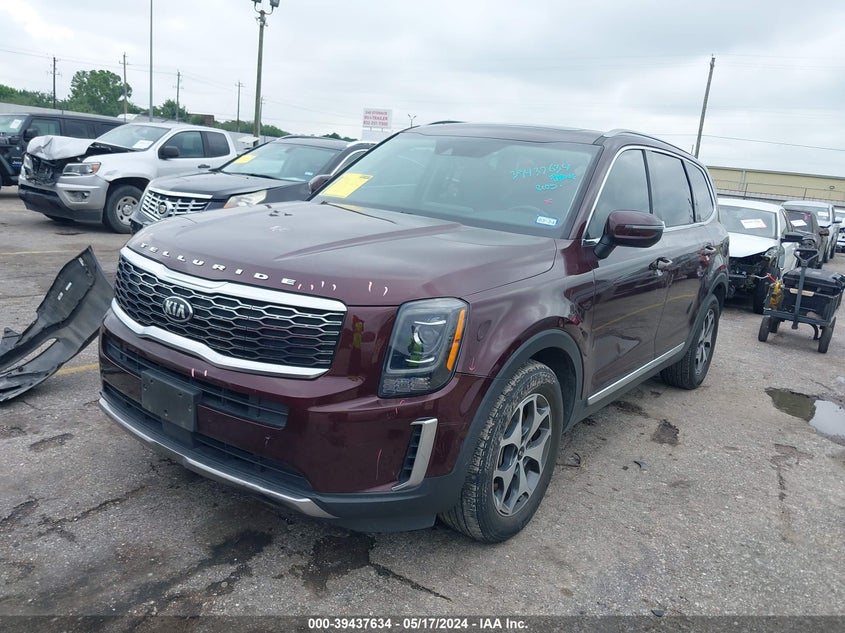 2020 Kia Telluride Ex VIN: 5XYP3DHC2LG010815 Lot: 39437634