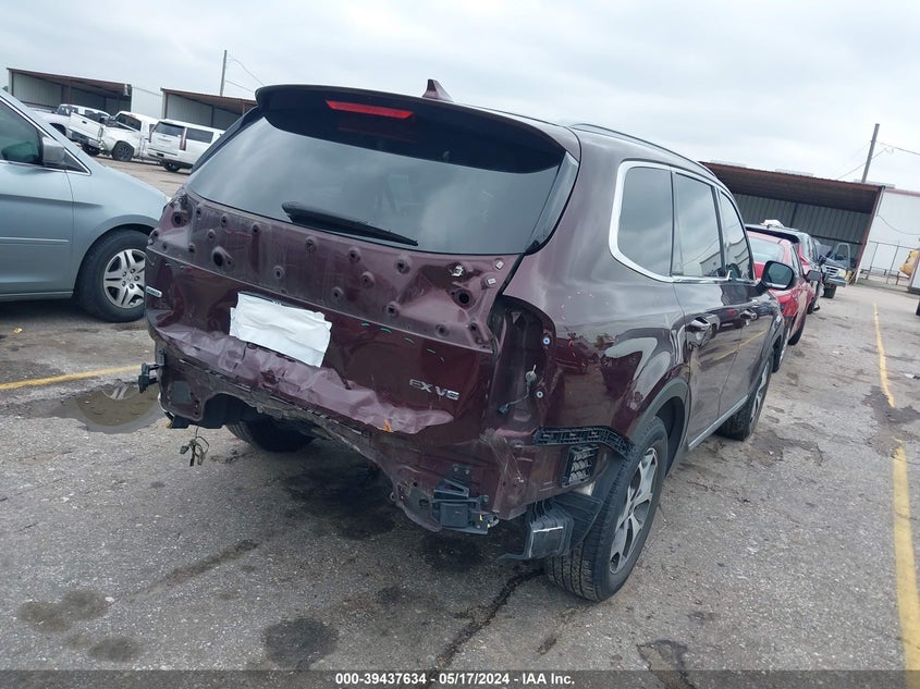 2020 Kia Telluride Ex VIN: 5XYP3DHC2LG010815 Lot: 39437634