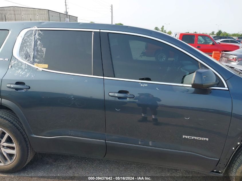 2019 GMC Acadia Sle-2 VIN: 1GKKNLLS5KZ299982 Lot: 39437642