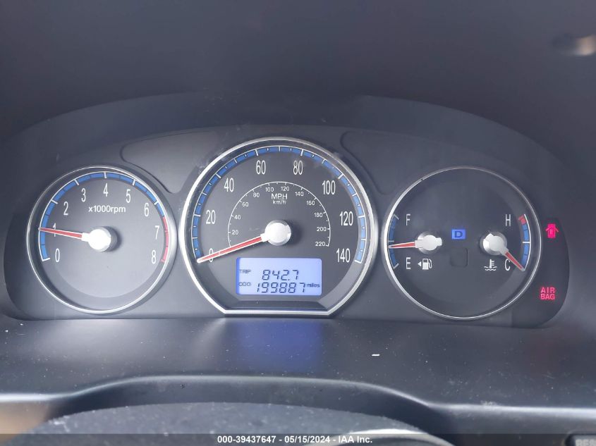 2009 Hyundai Santa Fe Limited VIN: 5NMSH73E59H232348 Lot: 39437647