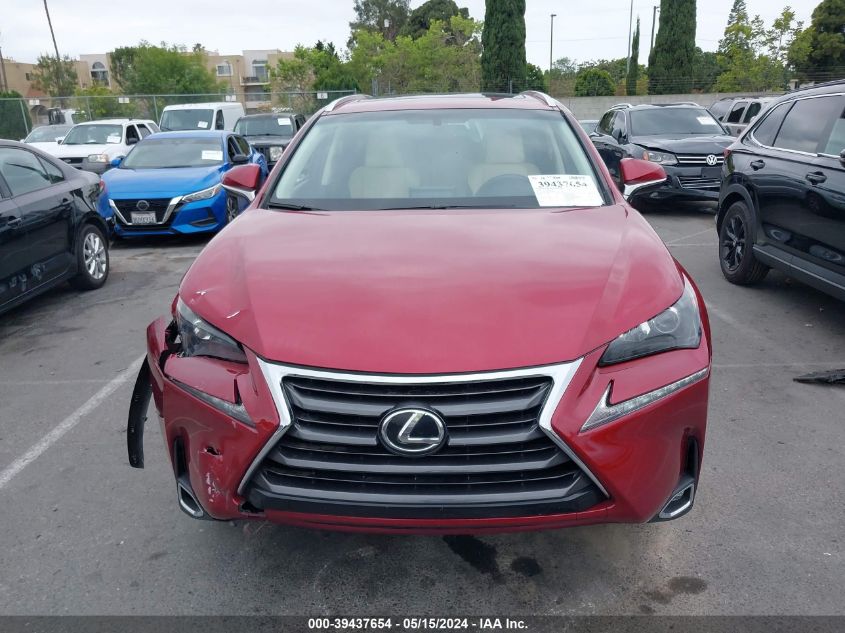 2015 Lexus Nx 200T VIN: JTJBARBZ8F2003535 Lot: 39437654