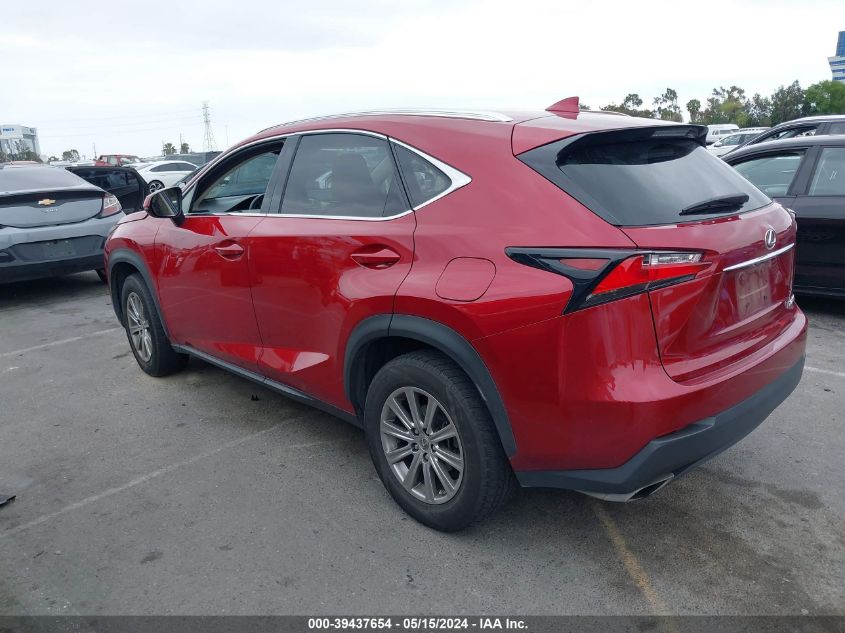 2015 Lexus Nx 200T VIN: JTJBARBZ8F2003535 Lot: 39437654