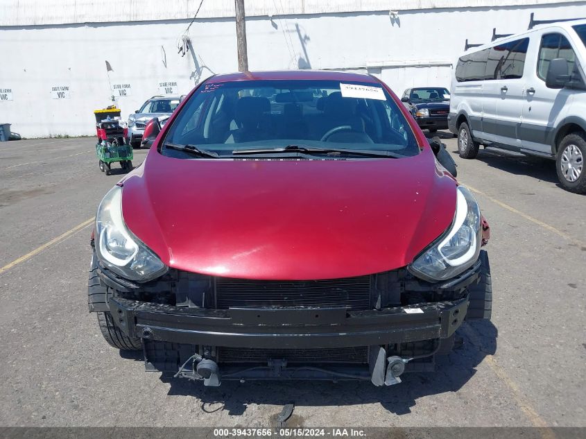 2016 Hyundai Elantra Se VIN: 5NPDH4AE0GH750183 Lot: 39437656