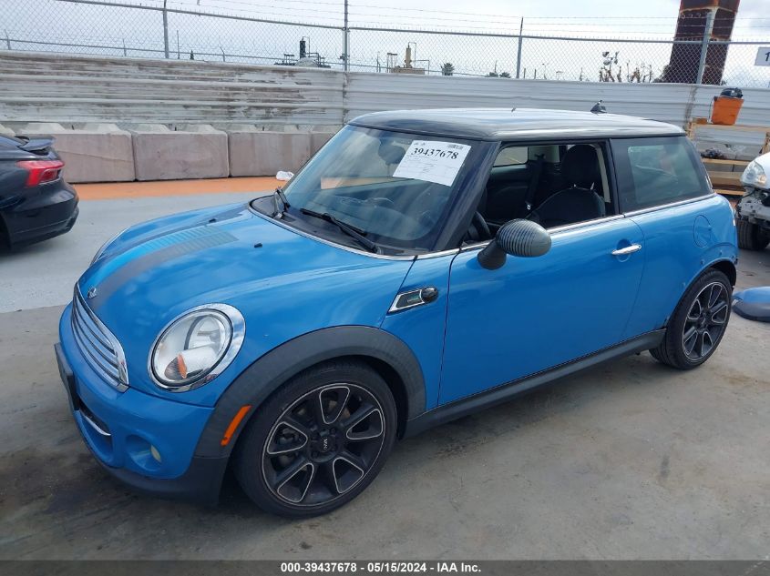 2012 Mini Cooper VIN: WMWSU3C53CT543588 Lot: 39437678