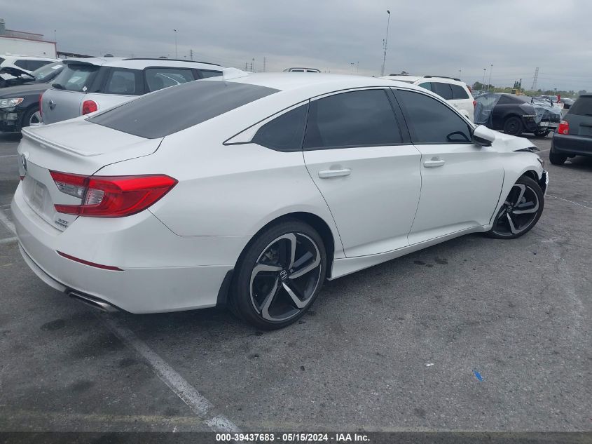 2020 Honda Accord Sport 2.0T VIN: 1HGCV2F3XLA027279 Lot: 39437683