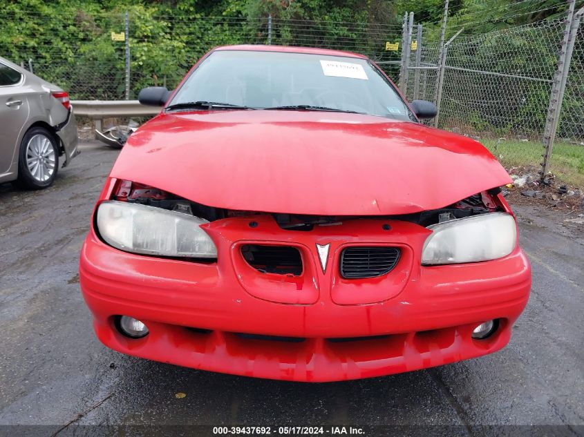 1998 Pontiac Grand Am Gt VIN: 1G2NW52T2WC747975 Lot: 39437692