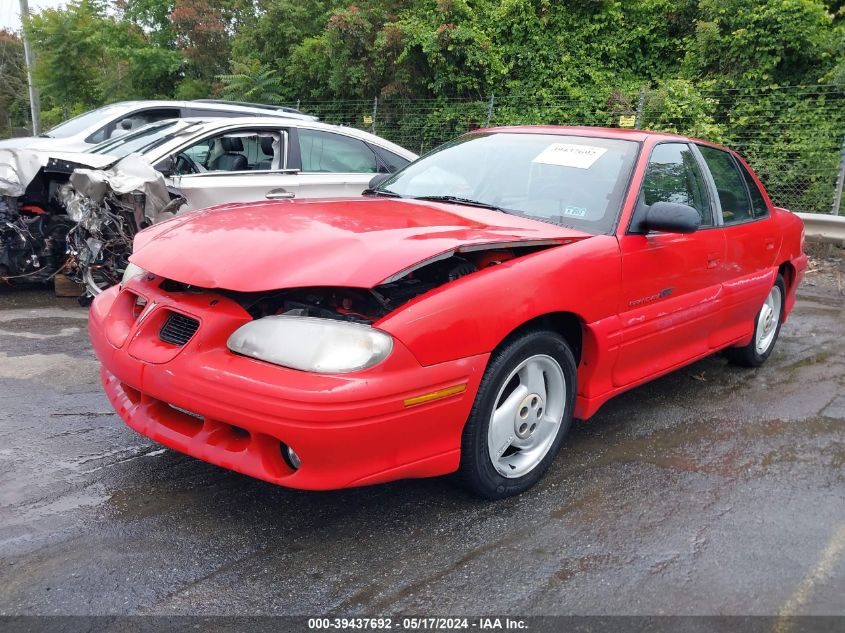 1998 Pontiac Grand Am Gt VIN: 1G2NW52T2WC747975 Lot: 39437692