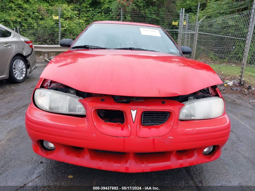 1998 Pontiac Grand Am Gt VIN: 1G2NW52T2WC747975 Lot: 39437692