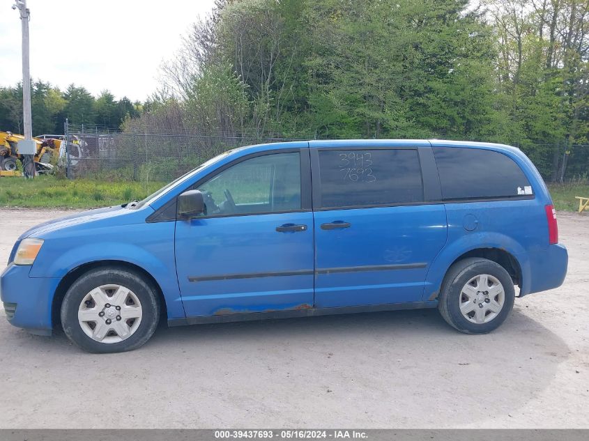 2008 Dodge Grand Caravan Se VIN: 2D8HN44H48R780602 Lot: 39437693