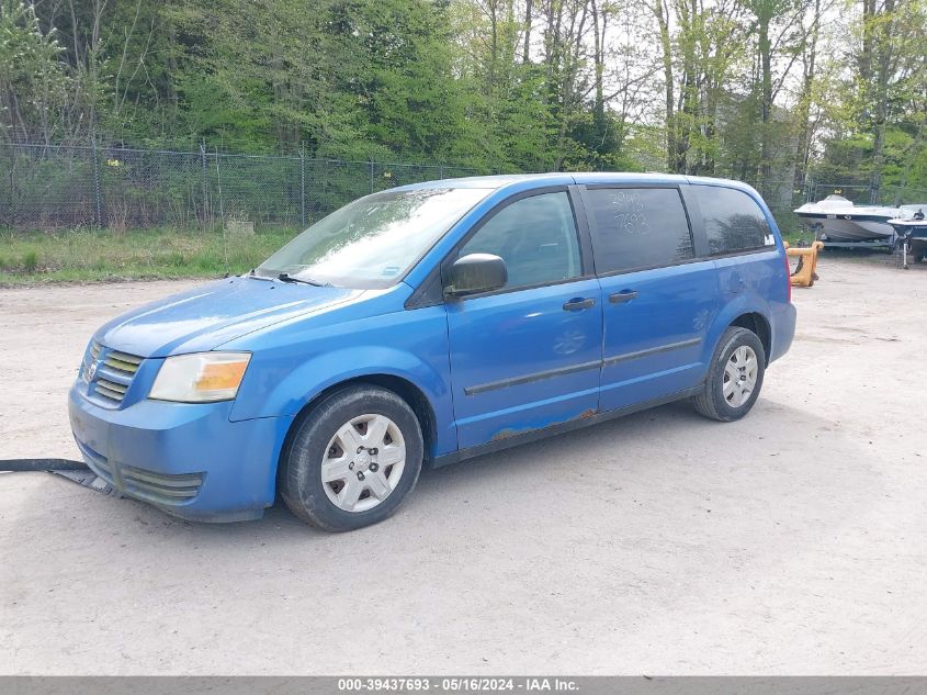 2008 Dodge Grand Caravan Se VIN: 2D8HN44H48R780602 Lot: 39437693