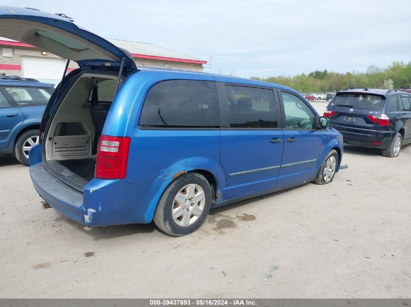 2008 Dodge Grand Caravan Se VIN: 2D8HN44H48R780602 Lot: 39437693