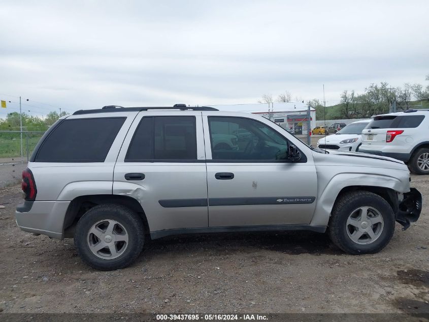 2004 Chevrolet Trailblazer Ls VIN: 1GNDT13S842440528 Lot: 39437695