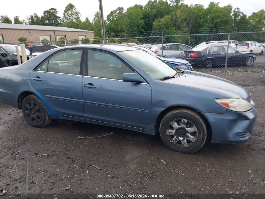 2004 Toyota Camry Le VIN: 4T1BE32K54U802659 Lot: 39437702