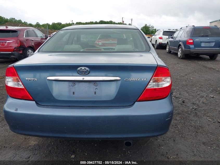 2004 Toyota Camry Le VIN: 4T1BE32K54U802659 Lot: 39437702
