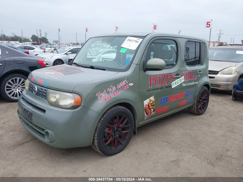 2009 Nissan Cube 1.8Sl VIN: JN8AZ28R49T103009 Lot: 39437704