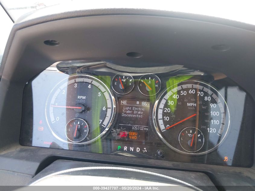 2012 Ram 1500 Laramie VIN: 1C6RD7JT5CS254381 Lot: 39437707