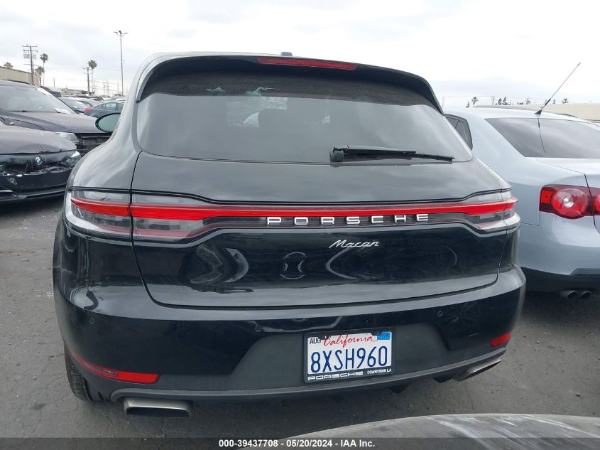 2021 Porsche Macan VIN: WP1AA2A55MLB10732 Lot: 39437708