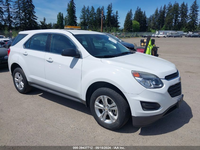 2017 CHEVROLET EQUINOX LS - 2GNALBEK5H1580015