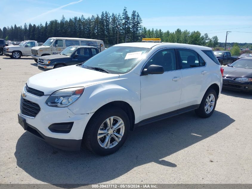 2017 CHEVROLET EQUINOX LS - 2GNALBEK5H1580015