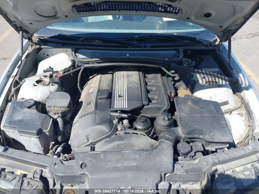 2001 BMW 325Ci VIN: WBABS33451JY58110 Lot: 39437714