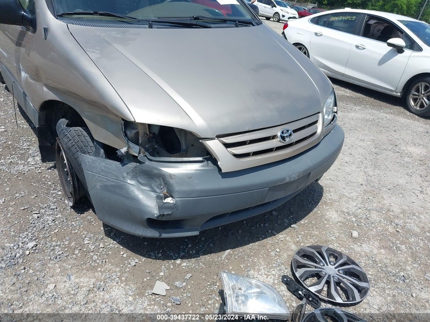 2003 Toyota Sienna Ce VIN: 4T3ZF19CX3U509506 Lot: 39437722