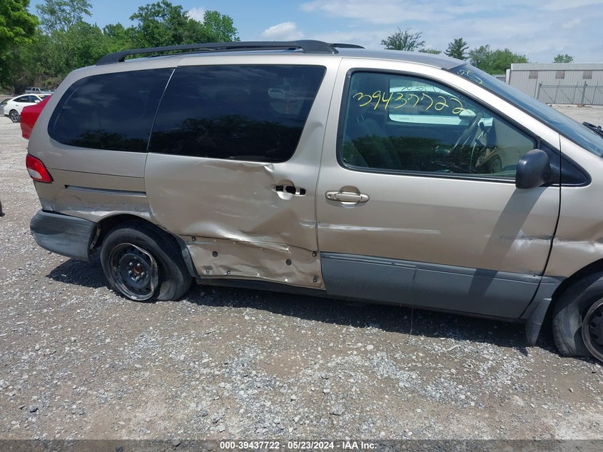2003 Toyota Sienna Ce VIN: 4T3ZF19CX3U509506 Lot: 39437722
