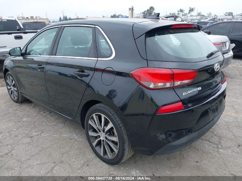 2018 Hyundai Elantra Gt VIN: KMHH35LEXJU034807 Lot: 39437728