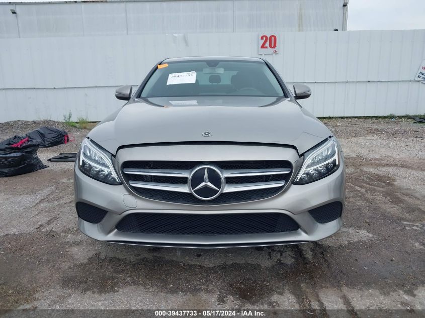 2019 Mercedes-Benz C 300 VIN: 55SWF8DB5KU298812 Lot: 39437733