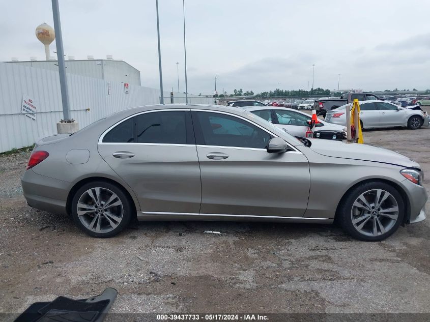 2019 Mercedes-Benz C 300 VIN: 55SWF8DB5KU298812 Lot: 39437733