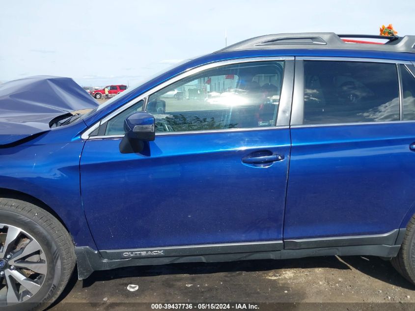2016 Subaru Outback 2.5I Limited VIN: 4S4BSANC3G3262630 Lot: 39437736