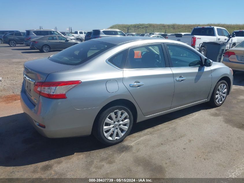 2014 Nissan Sentra Fe+ S/Fe+ Sv/S/Sl/Sr/Sv VIN: 3N1AB7APXEY223990 Lot: 39437739