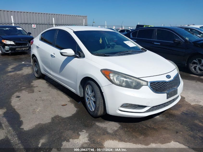 2014 Kia Forte Ex VIN: KNAFX4A81E5123170 Lot: 39437746