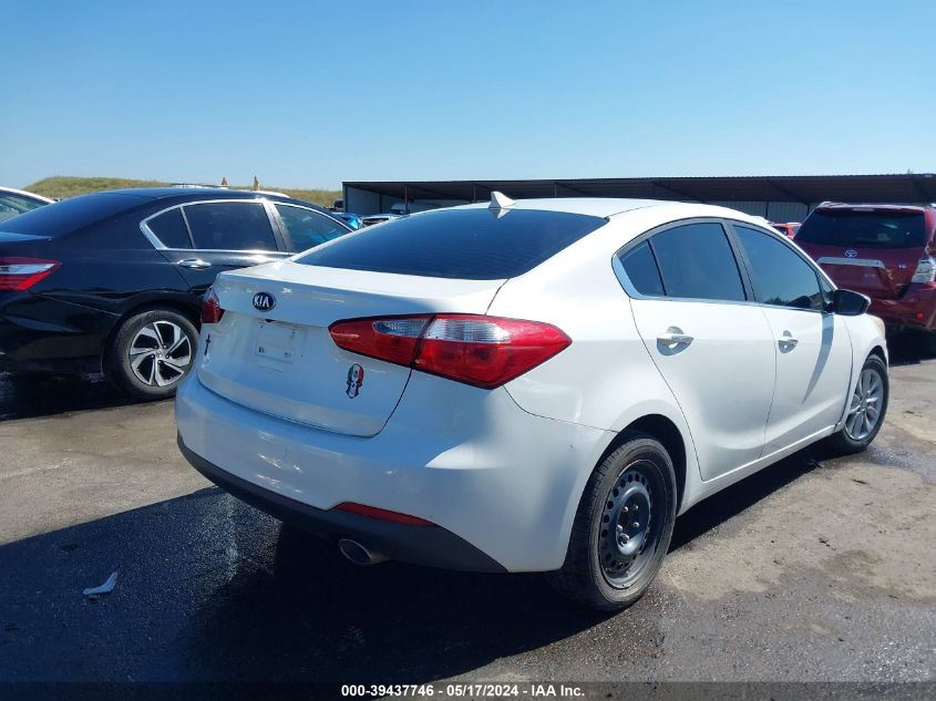 2014 Kia Forte Ex VIN: KNAFX4A81E5123170 Lot: 39437746