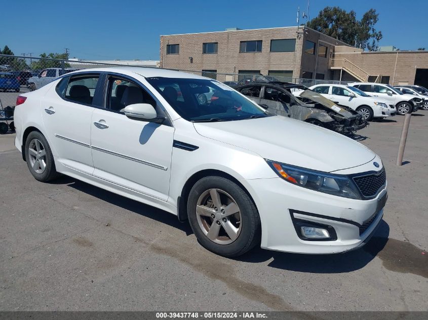 2014 Kia Optima Lx VIN: KNAGM4A73E5510646 Lot: 39437748