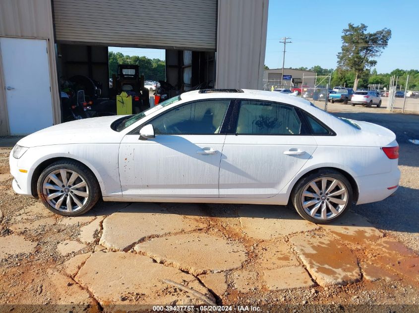 2017 Audi A4 2.0T Premium VIN: WAUANAF47HN006797 Lot: 39437757