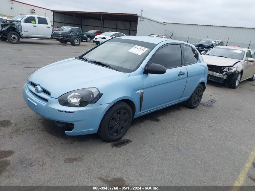 2008 Hyundai Accent Gs VIN: KMHCM36C88U058796 Lot: 39437768