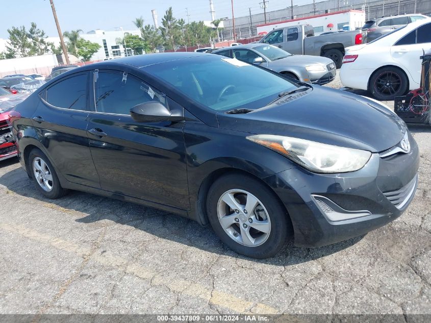 2015 Hyundai Elantra Se VIN: KMHDH4AE8FU454697 Lot: 39437809