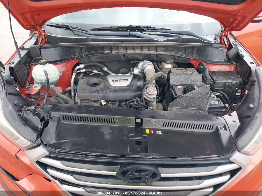 2017 Hyundai Tucson Eco VIN: KM8J33A20HU369860 Lot: 39437815