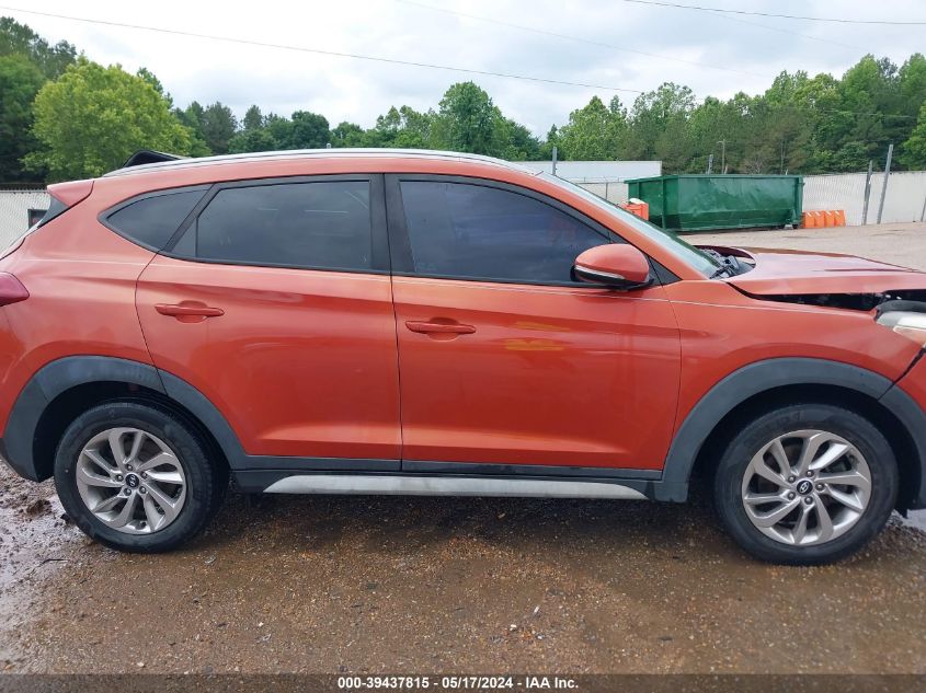 2017 Hyundai Tucson Eco VIN: KM8J33A20HU369860 Lot: 39437815