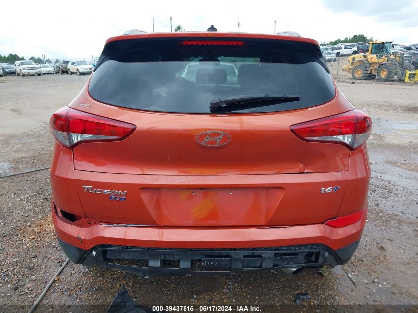 2017 Hyundai Tucson Eco VIN: KM8J33A20HU369860 Lot: 39437815