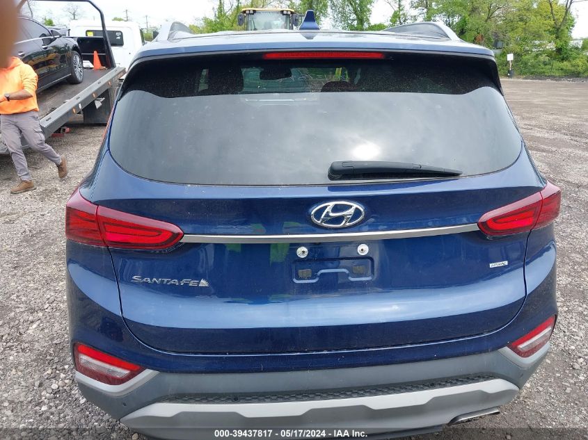 2020 Hyundai Santa Fe Sel VIN: 5NMS3CAD4LH226176 Lot: 39437817