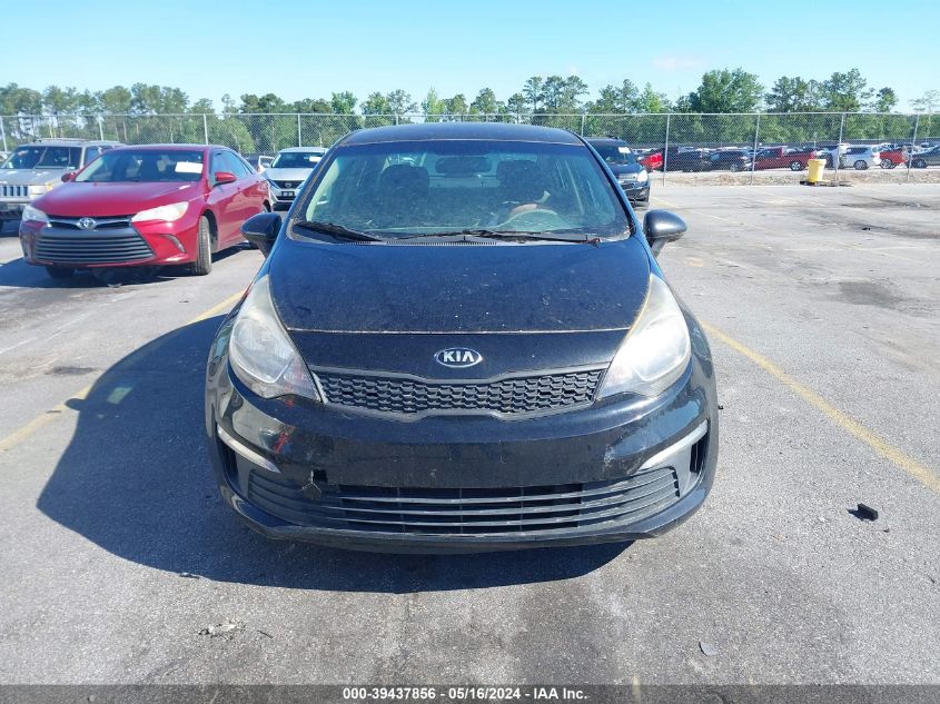 2017 Kia Rio Lx VIN: KNADM4A38H6012778 Lot: 39437856