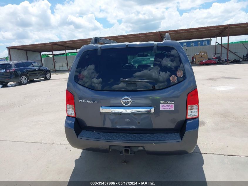 2012 Nissan Pathfinder Silver VIN: 5N1AR1NN6CC601142 Lot: 39437906